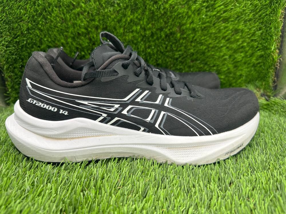 Asics GT-2000 14 1012B843 Athletic Sneaker Women's 8.5 Black Mesh Jogging Sports